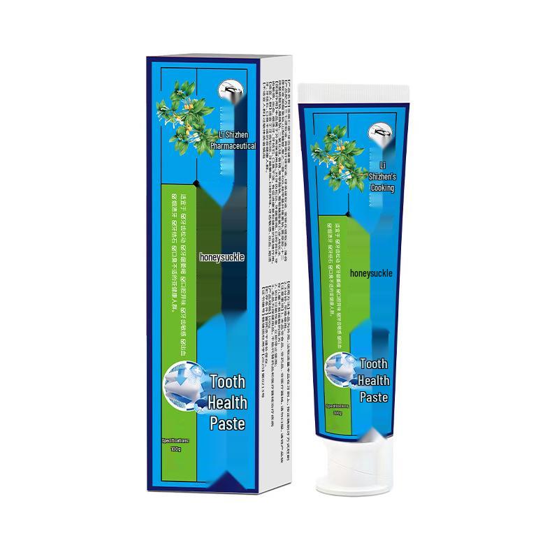Li Shizhen Pharmaceutical Honeysuckle Toothpaste 100g - Popular for Dental Health, Dropshipping Available