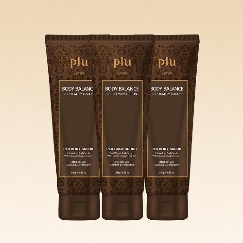 

Plu Body Balance The Premium Edition Набор скрабов для тела 3x180 г