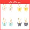 Stylish Earrings Butterfly Animal Design Chic Multicolor Womens Fashion Accessories