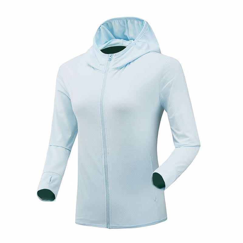 Xiyage Women s Hooded Knitted Sun Protection Cardigan M