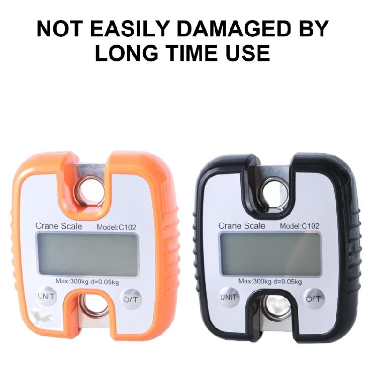 Hanging Scale, Digital Cranes Scale 300KG (660lbs), Industrial Cranes Scale LCD Backlights Hanging Hook Scales