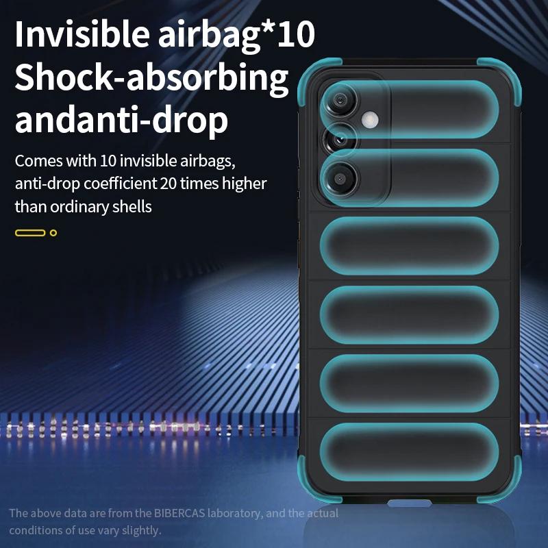 New Shockproof Case For Samsung Galaxy A56 A36 A26 A16 A06 M16 M06 M35 M55 M15 A55 A35 A15 F16 F06 A05 A05S Silicone Back Cover