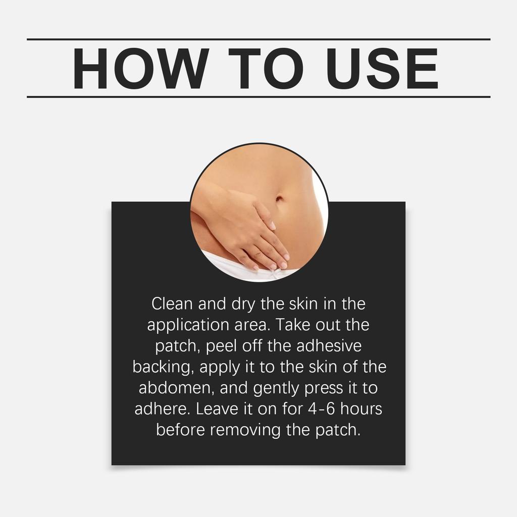 Body Care Patch Gentle Daily Care For Body Outline Lightweight Lazy Person's Body Care Patch