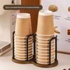 Disposable Cup Holder Multi-Function Coffee Cup Organizer Desktop Teacup Storage Rack Decor Stand For Home Countertop Use