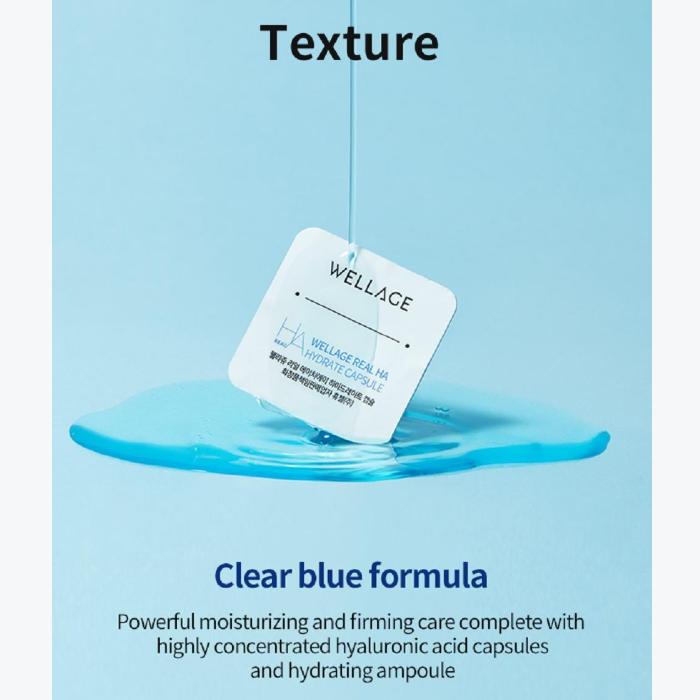 WELLAGE Prawdziwy jednodniowy zestaw z kwasem hialuronowym 7 szt. (3 Opcje)