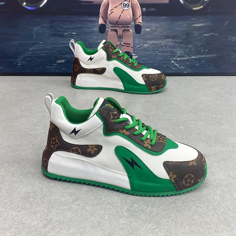 Nouveauté automne mesh Forrest Gump chaussures éclair sport décontracté mode xlz