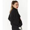 Reebok Printed Short Sleeve Jacket Women jackets Black REJU4EJ34BK