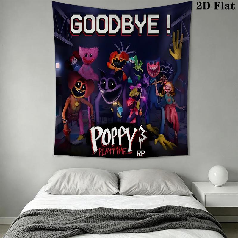 Poppy'S Creepy Adventure Begins Bedding 1 Duvet Cover 2 Pillowcase Without Core Duvet Cover And Pillowcase Christmas Birthday Gift
