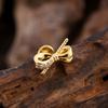 10Pcs/Set 20G Gold Cartilage Earring CZ Tragus Earring Bear Spider Design Helix Stud Rings Conch Ear 316L Steel Piercing Jewelry