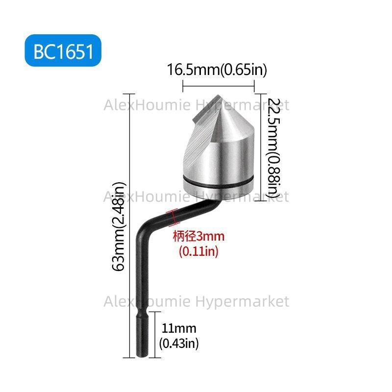 Entgratwerkzeug-Set Mit Wechselbaren Anfaswerkzeugen BC6301 BC8301 BC1041 BC1651 Senkwerkzeug-Set Für Metallbearbeitung