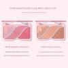 [2 Pieces] Hold Live Small Mood Three-Color Blush Repair Makeup Palette Matte Expansion Shrink Apricot Chin Purple