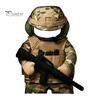 Sada vojenské helmy pro mazlíčka, Psí taktický kostým, Vojenský outfit na Halloween, Postroj Pohodlná uniforma pro štěně s kloboukem, Vtipný cosplay outfit