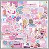 50 Stück Taylor Album 'Lover' Kreative Sticker - Personalisieren Sie Wasserflaschen, Handyhüllen und Computer.