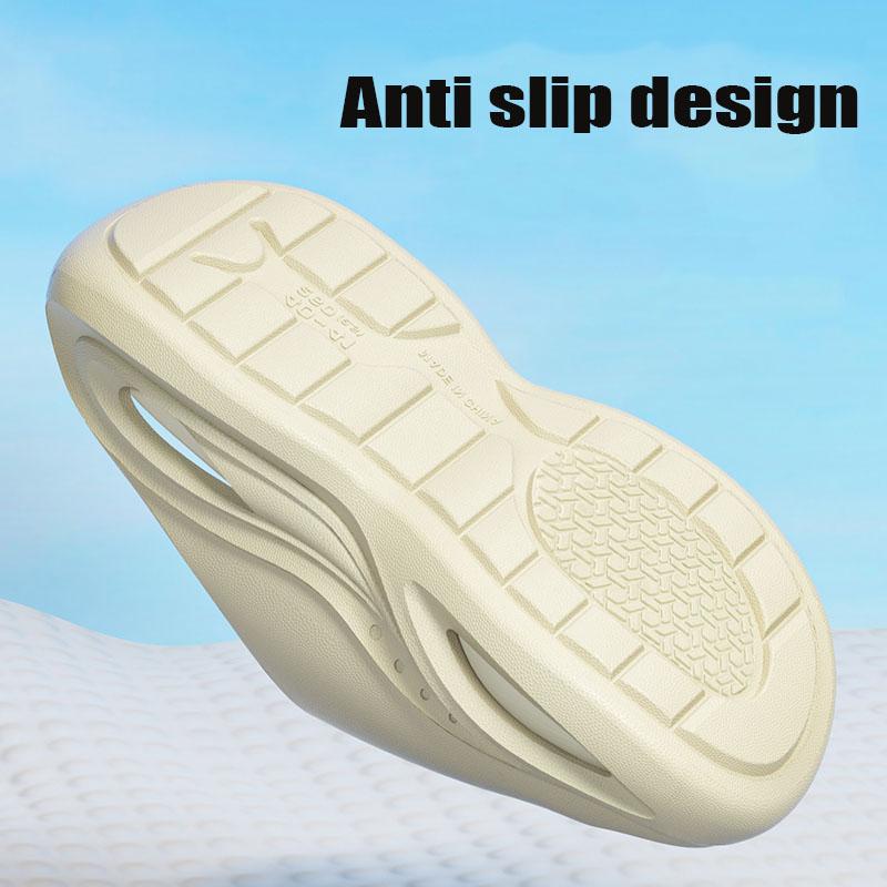 Men's Sandal Slippers Summer Sneaker Slippers Men Thick Bottom Platform Slides Soft Eva Slippers Casual Beach Shoes