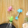 2PCS Anti-Spill Silicone Bottle Top Spout Silicone Leak Free Water Bottle Cap Colorful Fresh-keeping Bottle Lid Stopper Adults