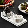 Multifunctional Egg and Century Egg Slicer with Petal Cutter
