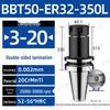 CNC-Hochgeschwindigkeits-Doppelseitiger BBT30/40/50-ER20/25/32 Werkzeughalter mit Dynamischer Auswuchtung