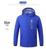 Smart Heated Hooded Ski Jacket - Warm, Thick Cotton for Winter Sports