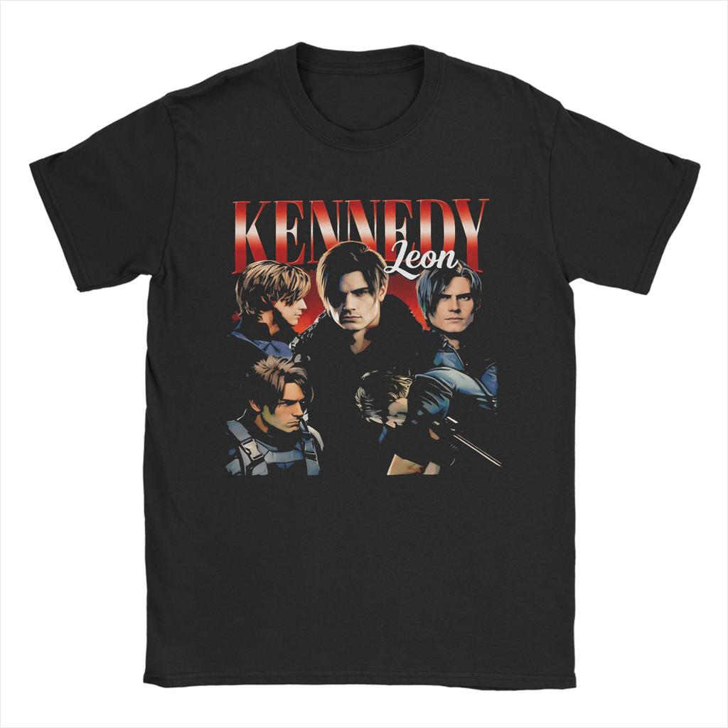 Leon Kennedy Girl Dinner T Shirt Beach Hippie T Shirts Unisex 100 Cotton ONeck 4XL 5XL 6XL Top Tees ShortSleeve Y2K Retro Tshirt