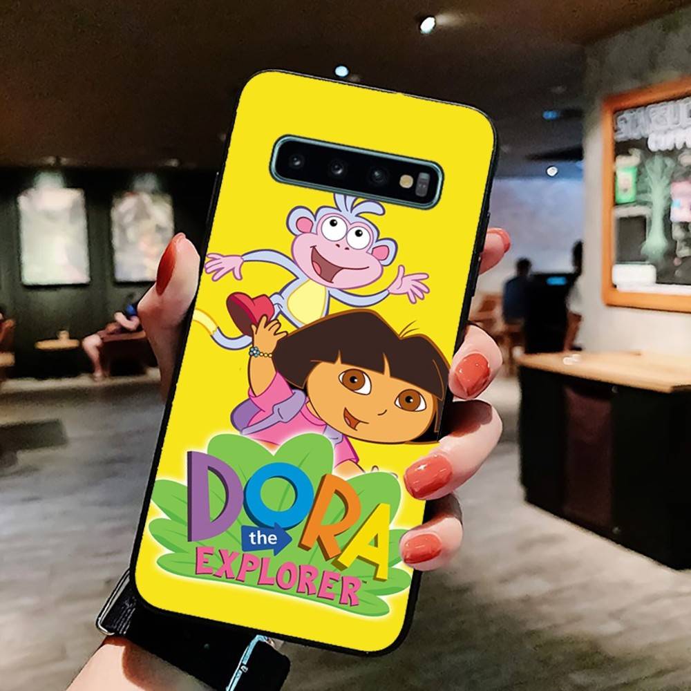 

Adventure TV D-Dora The E-Explorer Phone Case For Samsung S 24 Fe 25 Ultra Plus 20 Lite 21 30 22 23 24 22 Ultra 5G Fundas Samsung S30 Ultra 5G