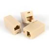 RJ45 Connector Network Cable Connectors Cable Joiner Coupler RJ45 Extender Plug Dual Straight Head