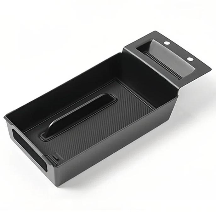 Car Armrest Box Storage Door Organizer Barrel For XIAOMI SU7 2024-Present GPS Under Central Control Tray Water Cup Holder