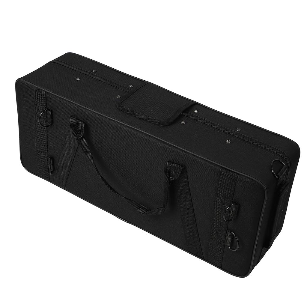 Trumpet Storage Box with Shoulder Strap Multiple Compartments Oxford Cloth Trumpet Suitcase Case