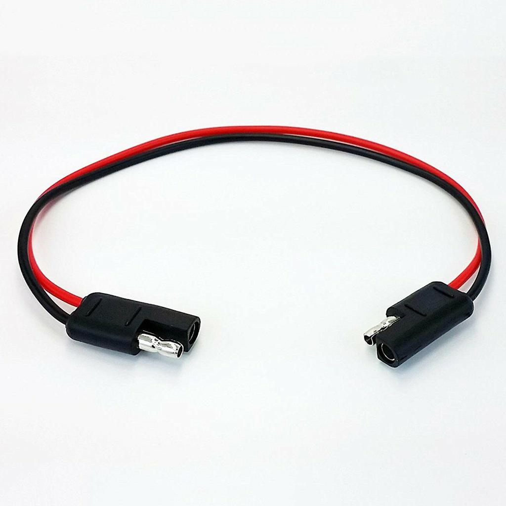 5PCS Car 2Pin Way Wiring Quick Connect Disconnect 18 Gauge Harness SAE Connector
