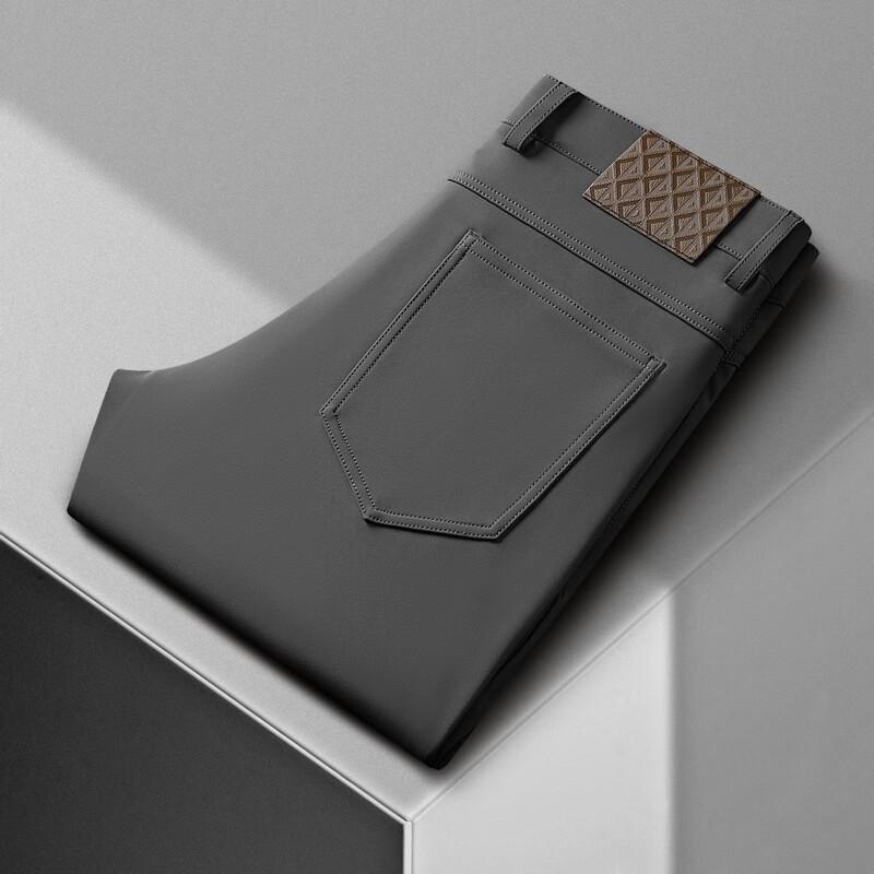 Yiliteng Men's Fleece-Lined Winter Casual Pants