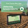 7" Portable GNSS Antenna for Tractor Harvester Navigation