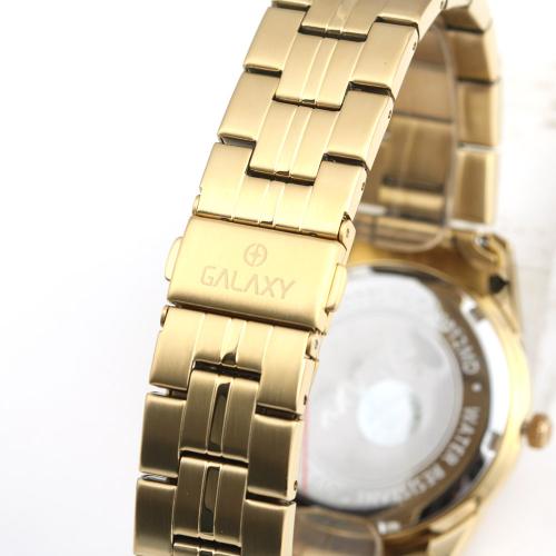 [GALAXY] GALAXY 5 ATM Women's Metal Wristwatch QA9012FD