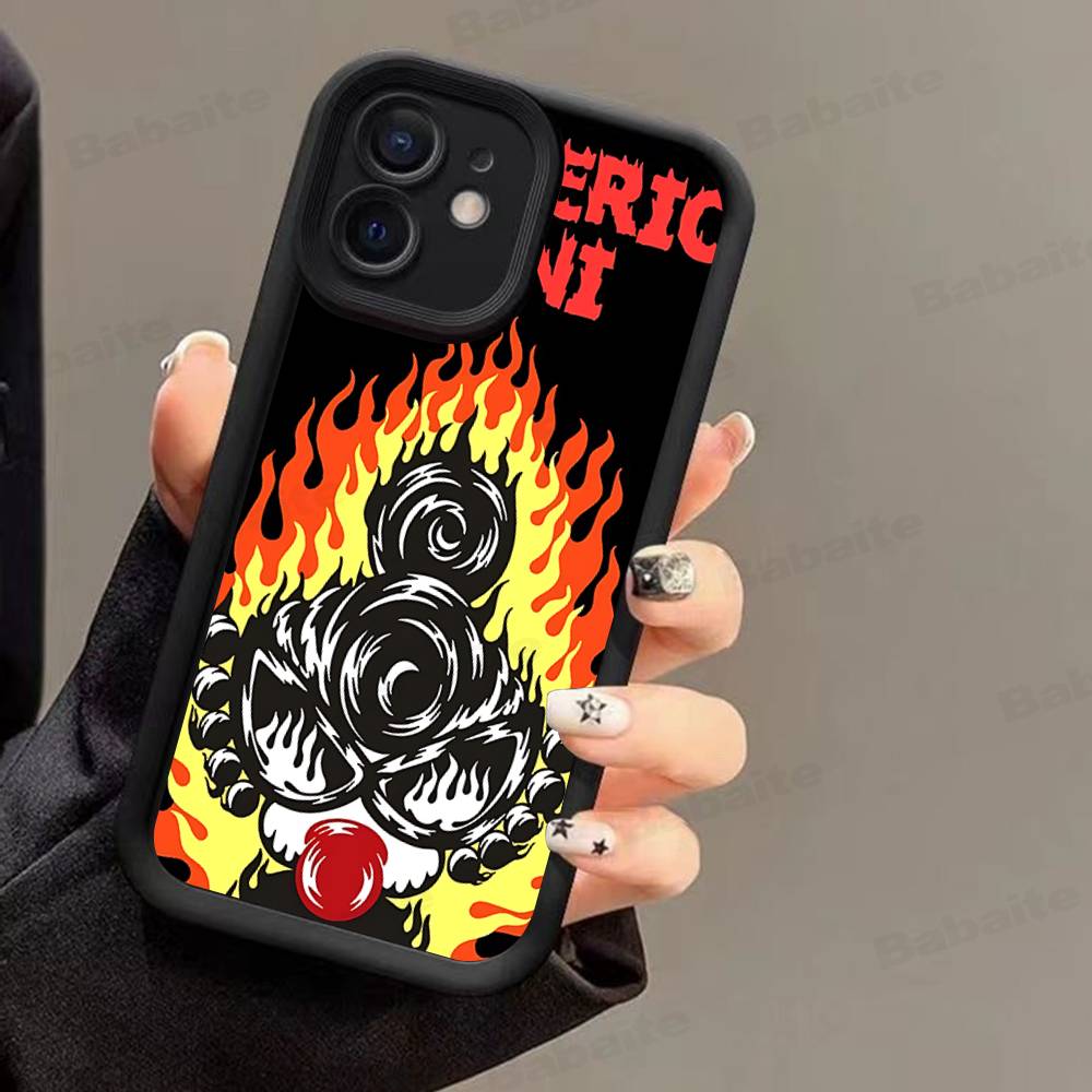 Fashion H-Hysteric Mini Phone Case For IPhone 17 16 15 14 13 12 11 Pro Max Plus Silicone Shockproof Case