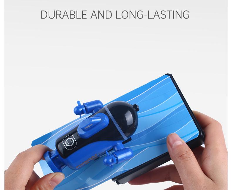 Golden Light RC Mini Submarine Model - Nuclear Submarine, Small Remote-Controlled Boat, Rechargeable, Perfect for Kids