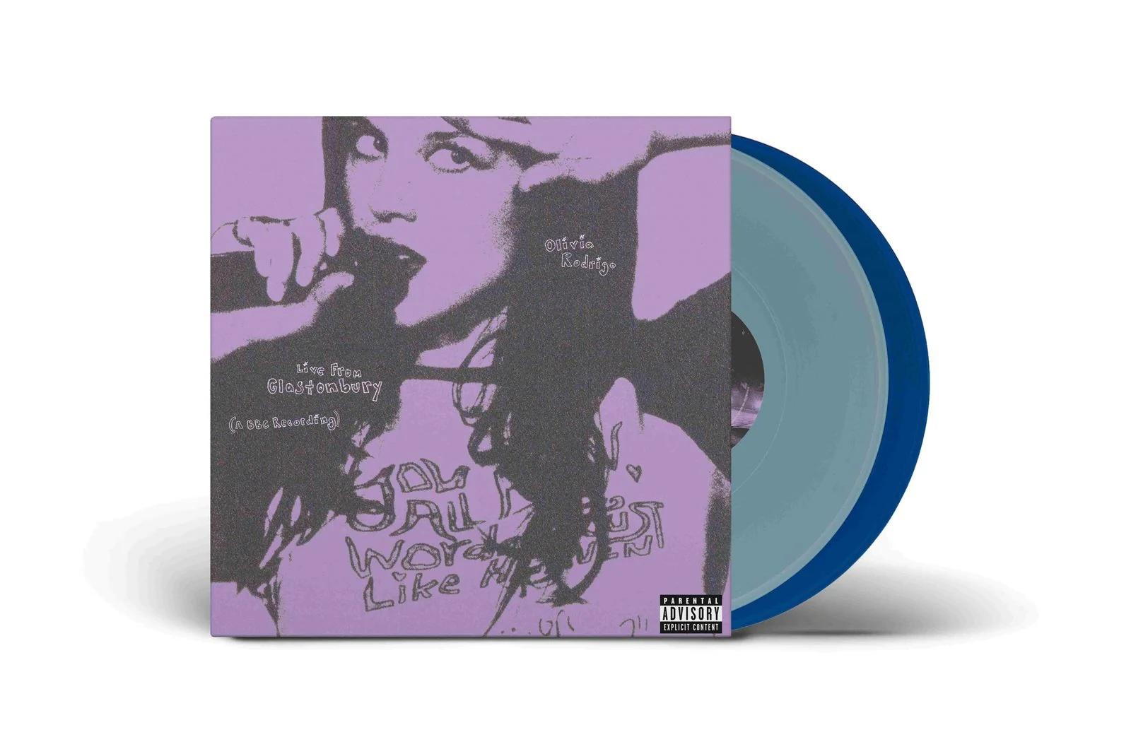 LP-пластинка ОЛИВИЯ РОДРИГО Живое выступление из Гластонбери Запись BBC 00602488007368 Interscope 2025 Европа Рок