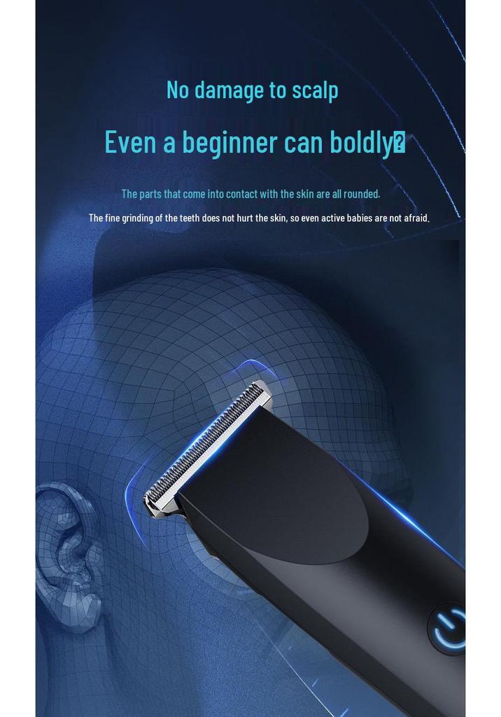 Universal Electric Hair Trimmer and Engraving Clipper for Household Use