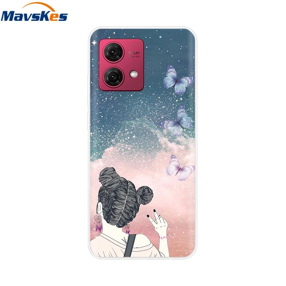 Soft Case For Motorola Moto G84 Shockproof Silicone Back Cover for Moto G84 G54 5G Cover Capa Protect Mobile Phone Cases Etui