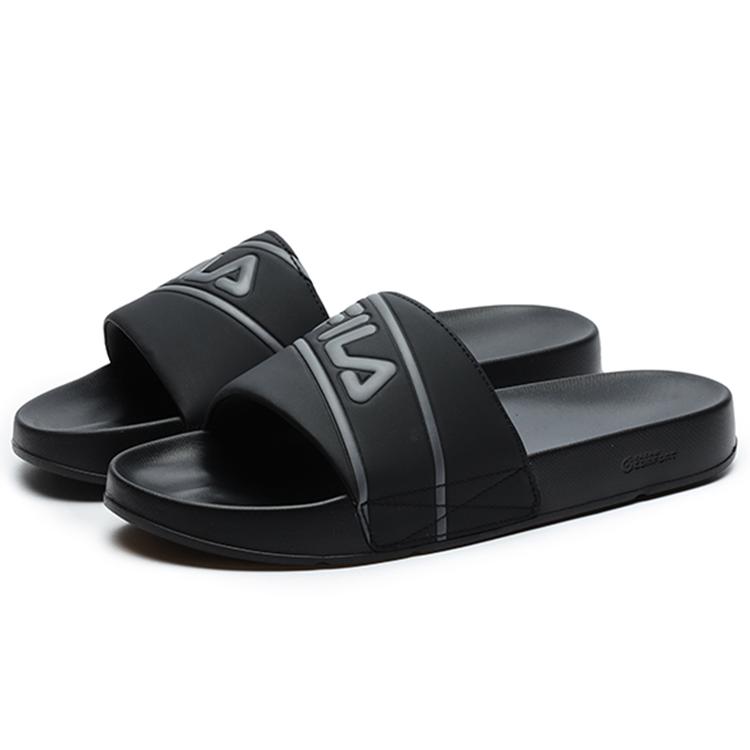 New FILA Drifter Casual Slides 'Black' F12M226501FBK