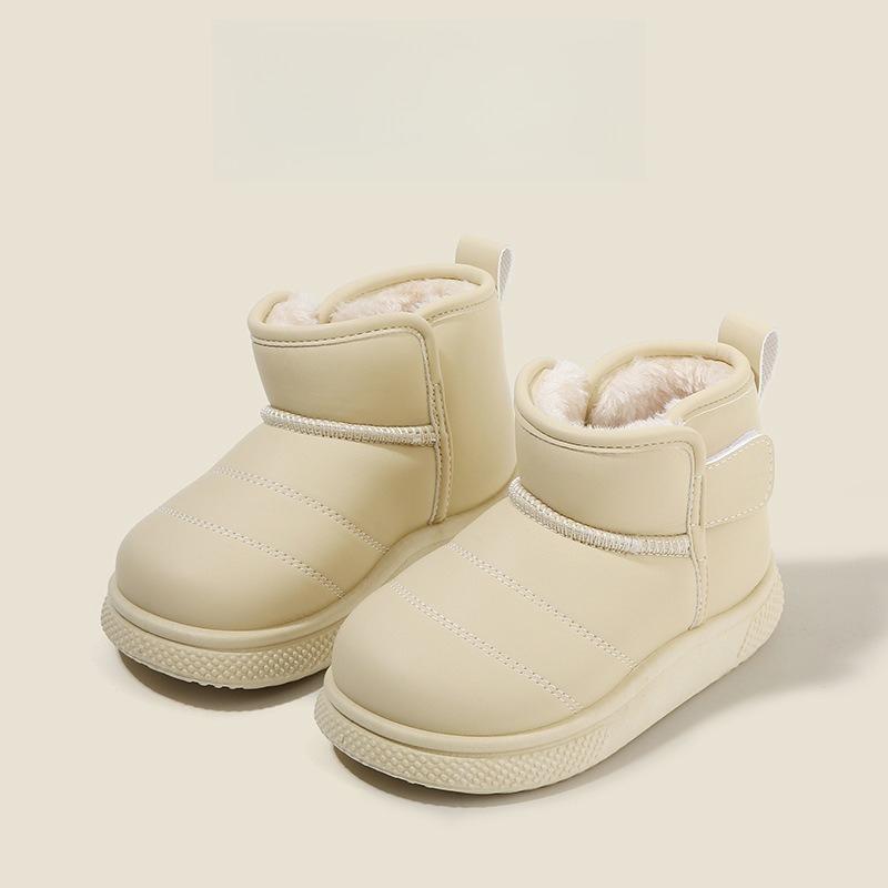 Children's Snow Boots - New Winter Arrival, Warm Lined Ankle Boots for Boys, Thick Cotton Boots for Girls, Cozy Winter Shoes for Toddlers