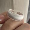 925 Sterling Silver Rings for Women Couple Minimalist Handmade Simple Ring Fine Jewelry Gift Prevent Allergy