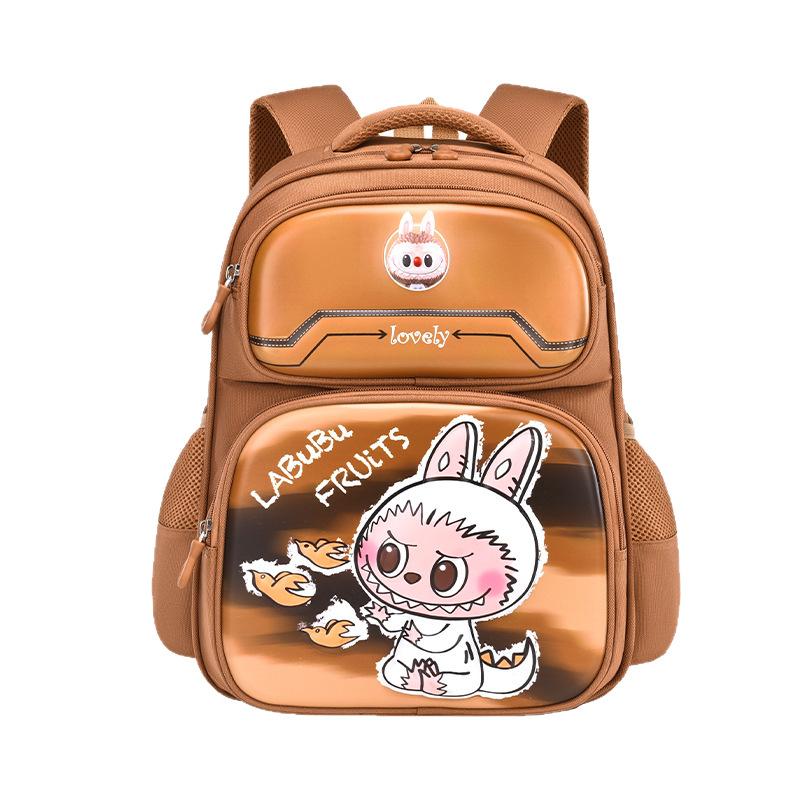 Labubu Children's Backpack New Girl Primary School Student Cartoon Anime Weight Loss Spine Protection Backpack