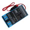 Inwerter Samochodowy 1500W DC12V 24V Do AC220V Konwerter Samochodowy z 4 Portami USB Adapter Ładowarki Samochodowej do Laptopa i Telefonu