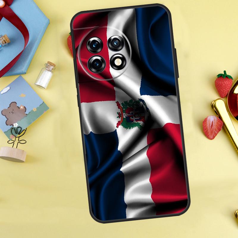 Dominican Republic Flag Case For OnePlus 15 13 12 11 10 9 13T 13R 12R 10R 10T 8T Nord 5 CE 4 3 2 Lite N20 N30 Cover