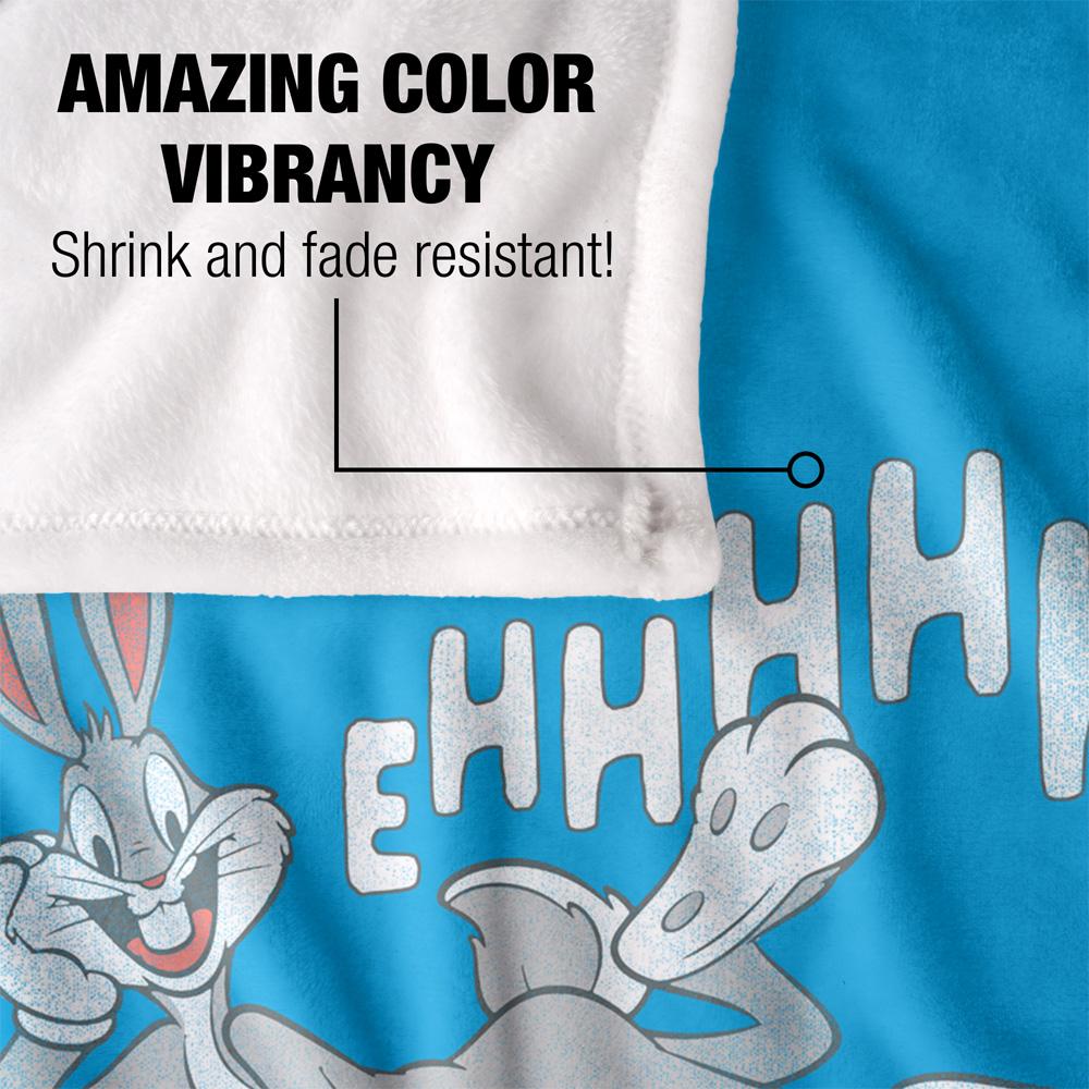Looney Tunes Whats Up Doc Bugs Bunny Blanket