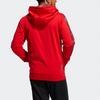 adidas Mic Rose Full-Zip Basketball Casual Hooded Jacket Men Outerwear Crimson GQ1365