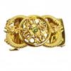 Agate Gemstone Rhinestone Automatic Belt Buckle, 3.5mm Inlaid, Single Head for Pants