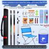 Beginner's Complete Fishing Rod Set with Tackle Supplies