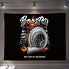 Cool Turbo Tapestry Custom Home Living Room Bedroom Wall Decor Wallpaper Backdrop Cloth With Clips