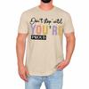 Inspirational Quote Mens T-Shirt Dont Stop Until Youre Proud Motivational Gift