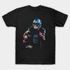 Men Black Print T-shirt Jahmyr Gibbs Go Off No-Cut Transfer Paper Print Cotton Tshirt