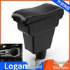 Russian Renault Logan Center Console Armrest Box Accessories